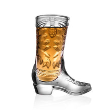 Load image into Gallery viewer, Whiskey & Rye Cowboy Boot Shot Glass