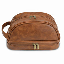 Load image into Gallery viewer, Portable Pu Leather Cosmetic Bag (Various Colors)