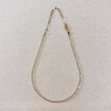 Load image into Gallery viewer, 18k Gold Filled Marquise Tennis Necklace