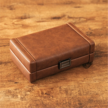 Load image into Gallery viewer, 8-Cigar Travel Case (Brown)