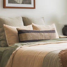 Load image into Gallery viewer, Jute Balance Lumbar Decor Pillow