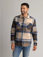 Load image into Gallery viewer, Men's Shay Cuban Sands Plaid Faux Wool Shacket