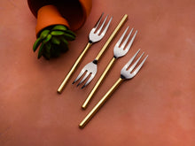 Load image into Gallery viewer, Apero Gold Appetizer Fork