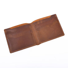 Load image into Gallery viewer, Leather Bifold Wallet