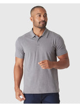 Load image into Gallery viewer, Short Sleeve Shirt Active Polo Heather Graphite