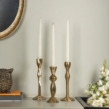 Load image into Gallery viewer, Gold Candle Stand (Medium)
