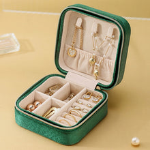 Load image into Gallery viewer, Double Layer Velvet Jewelry Box (Various Colors)