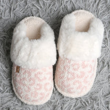 Load image into Gallery viewer, Leopard Faux Fur Cuff Mule Luxury Soft Slipper (Various Colors & Sizes)