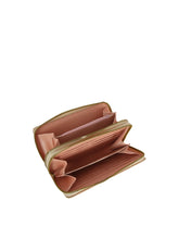 Load image into Gallery viewer, Zigzag Stitch Zip Wristlet Wallet