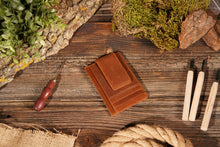 Load image into Gallery viewer, Leather Wallet with Magnet Clip