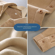 Load image into Gallery viewer, Cotton Corduroy Lined Shirt Jacket For Men (Various Colors/Sizes)