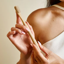 Load image into Gallery viewer, 100% Compostable Bamboo Toothbrush