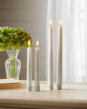 Load image into Gallery viewer, Flameless White Taper Candle 11" (Set of 2)