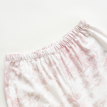 Load image into Gallery viewer, Pink Toile Women Pajamas Set