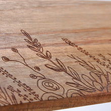 Load image into Gallery viewer, Wildflowers Cutting Board