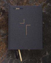 Load image into Gallery viewer, The Jesus Bible, ESV Edition, Cloth Over Board, Gray