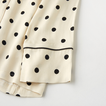 Load image into Gallery viewer, Polka Dot Viscose Pajama Set