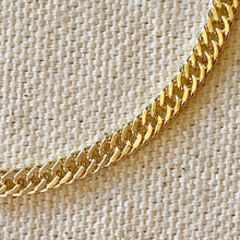 Load image into Gallery viewer, 18k Gold Filled Double Curb Chain Bracelet
