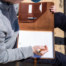 Load image into Gallery viewer, The Vanderbilt 2.0 Fine Leather Portfolio Padfolio | Holtz Leather Co.