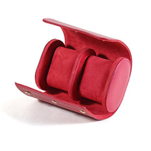 Load image into Gallery viewer, Portable PU Leather Watch Roll Organizer (Various Colors)