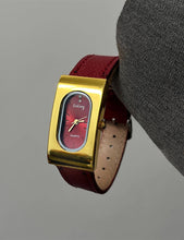 Load image into Gallery viewer, Retro Gold Tone Rectangle Quartz Watch (Various Colors)