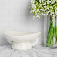 Load image into Gallery viewer, White Ceramic Fruit Bowl