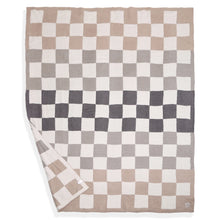 Load image into Gallery viewer, Multicolor Checkered Reversible Throw Blanket
