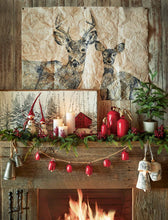 Load image into Gallery viewer, Deer And Fawn Natural Paper Wall Art