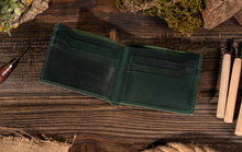 Load image into Gallery viewer, Leather Bifold Wallet
