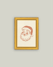 Load image into Gallery viewer, Plaid St. Nick Framed Art (Various Sizes)