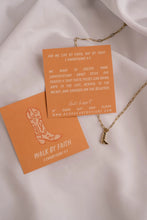 Load image into Gallery viewer, Walk By Faith Charm Necklace