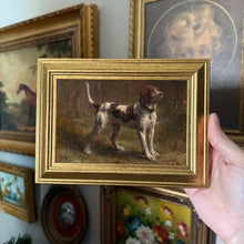 Load image into Gallery viewer, Vintage Style Brown Dog Framed Art Print 4x6