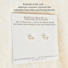 Load image into Gallery viewer, Bow Studs 18k Gold Dainty Stud Earrings