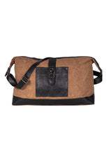 Load image into Gallery viewer, Miles Up-Cycled Canvas Duffle Bag