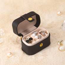 Load image into Gallery viewer, Solid Color Portable Earring Storage Box (Various Colors)