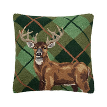Load image into Gallery viewer, Deer Plaid Hook Pillow