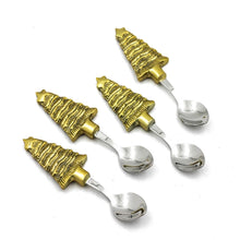Load image into Gallery viewer, Christmas Tree Mini Spoon (Gold)