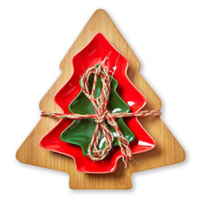 Load image into Gallery viewer, Christmas Tree Board & Dish (Set Of 3)