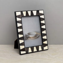 Load image into Gallery viewer, Black Fish Horn & Bone Photo Frame 5x7