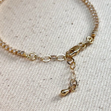Load image into Gallery viewer, 18k Gold Filled Marquise Tennis Bracelet
