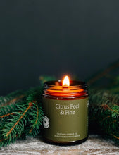 Load image into Gallery viewer, Citrus Peel & Pine Essential Oil Candle