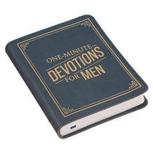 Load image into Gallery viewer, One-Minute Devotions for Men Faux Leather