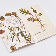 Load image into Gallery viewer, Greens and Flowers Notebook