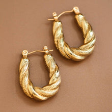 Load image into Gallery viewer, The Harper Hoop Earrings