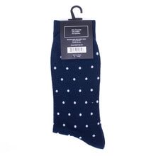 Load image into Gallery viewer, Men's Polka Dot Fancy Pattern Poly Socks (Various Styles)