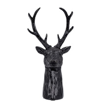 Load image into Gallery viewer, Darby 8-Point Deer Head Black