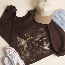 Load image into Gallery viewer, Mallard Duck Marshland Heavyweight Sweatshirt