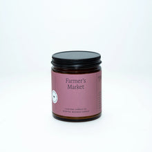 Load image into Gallery viewer, Farmer's Market Natural Beeswax Essential Oil Jar Candle