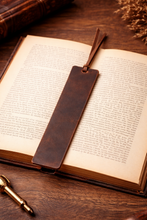 Load image into Gallery viewer, Leather Bookmark