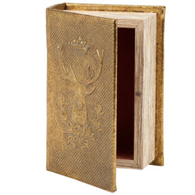 Load image into Gallery viewer, Gold Deer Book Box